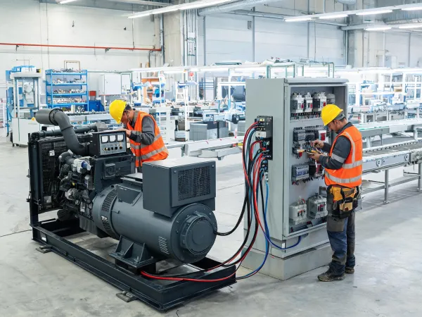 Light manufacturing standby power system